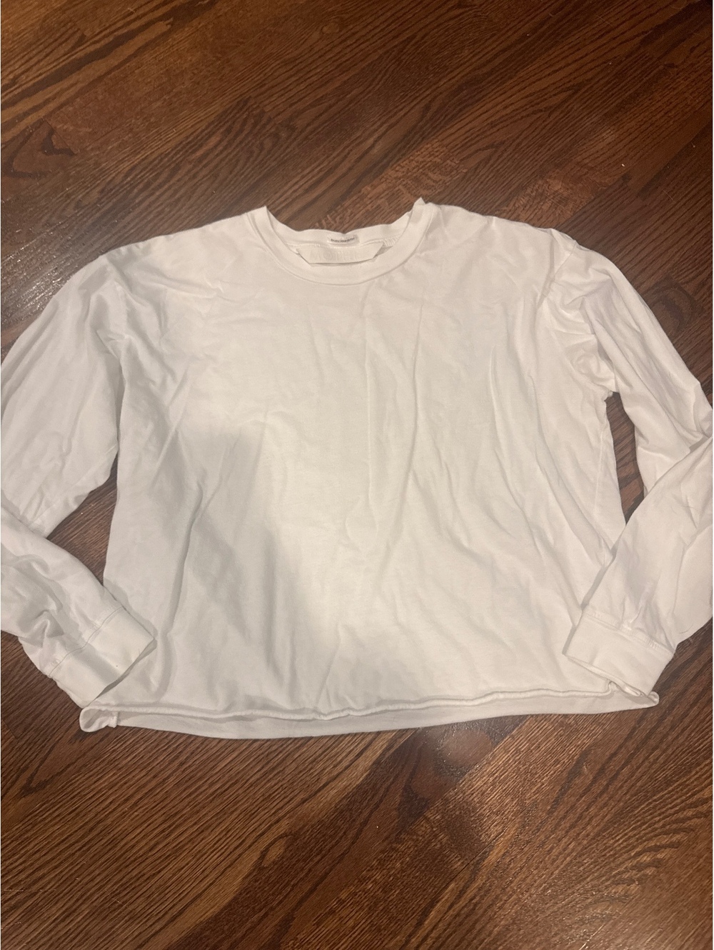 Mother The Long Sleeve Slouch Raw Size medium